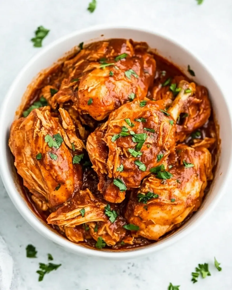 Delicious Slow Cooker Hawaiian Barbecue Chicken image