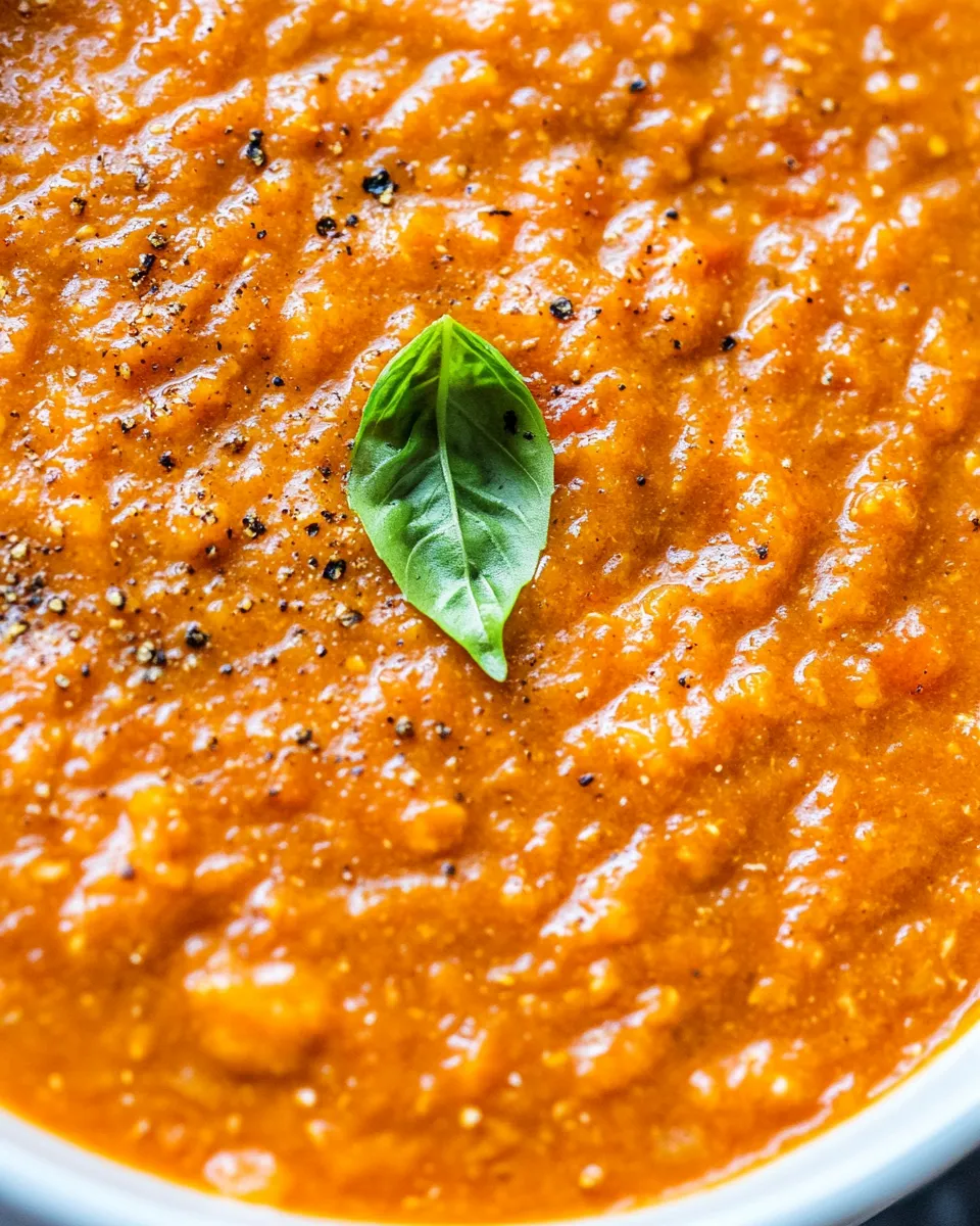 Classic Slow Cooker Tomato Soup Recipe image