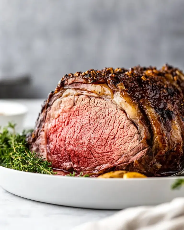 Homemade Slow Roasted Prime Rib Recipe photo