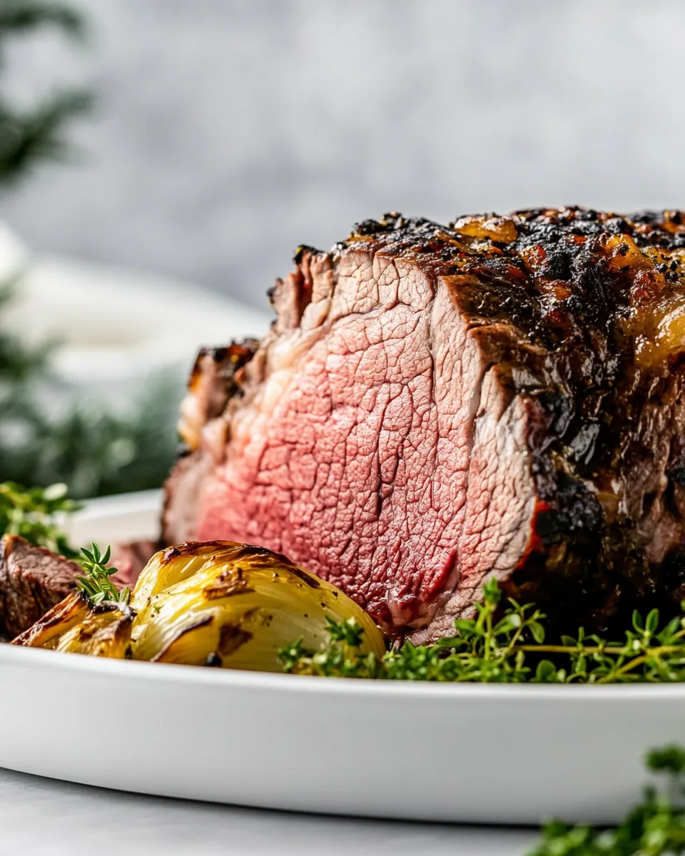 Classic Slow Roasted Prime Rib Recipe image