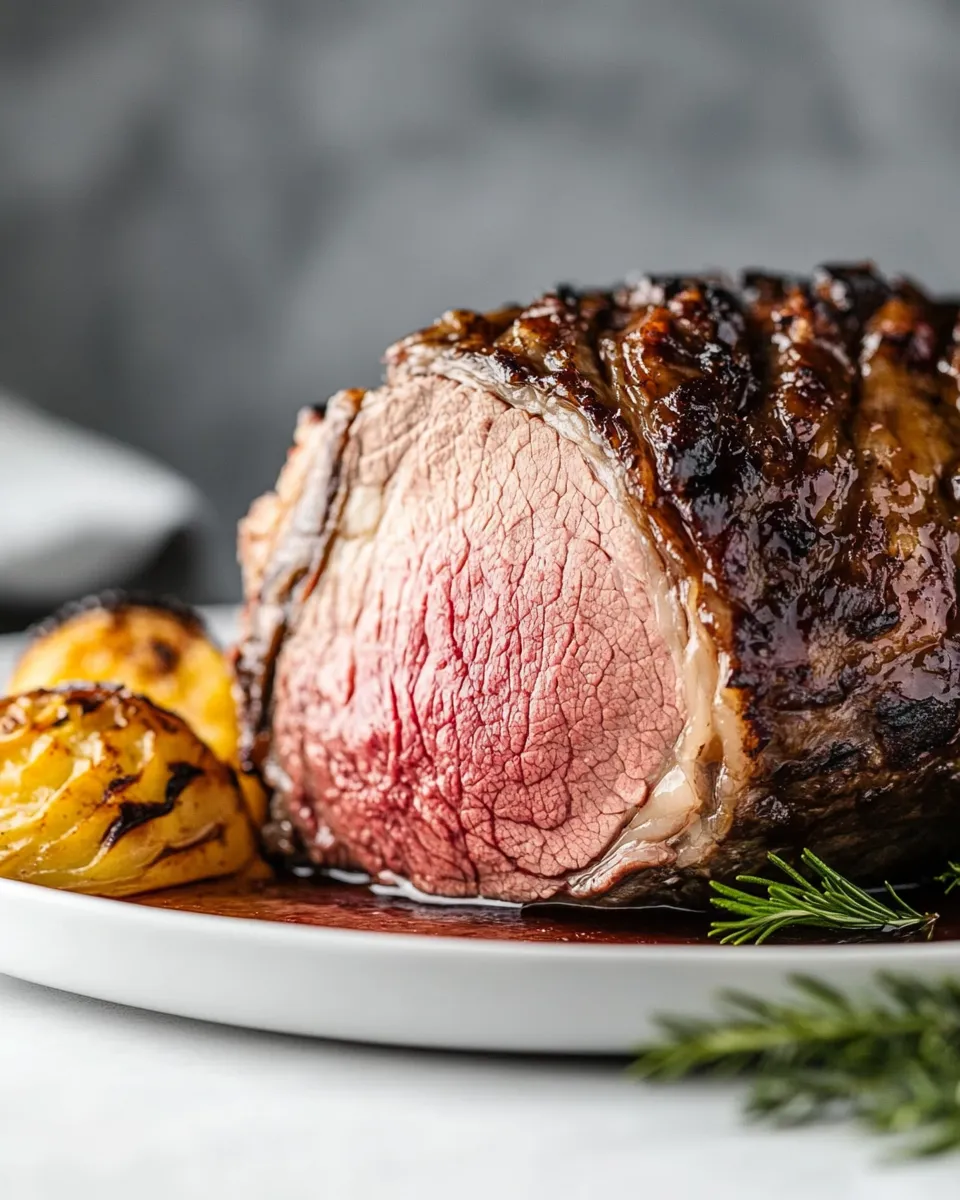 Delicious Slow Roasted Prime Rib Recipe dish photo