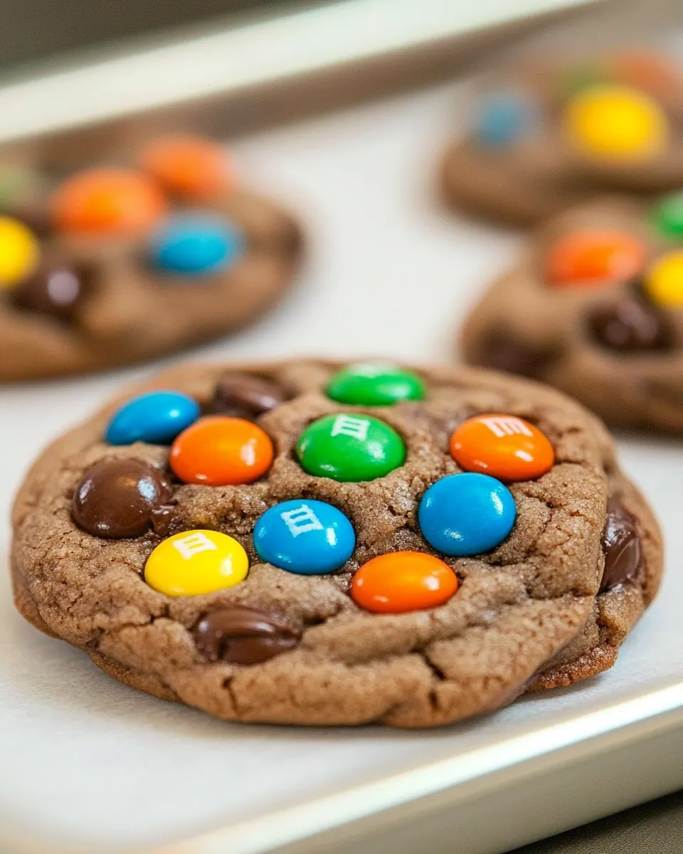 Classic Small-batch Chocolate Mini M&M Cookies image