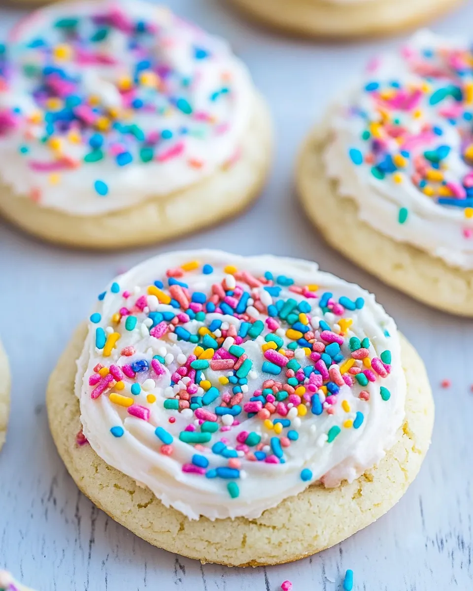 Delicious Small-batch Frosted Sugar Cookies shot