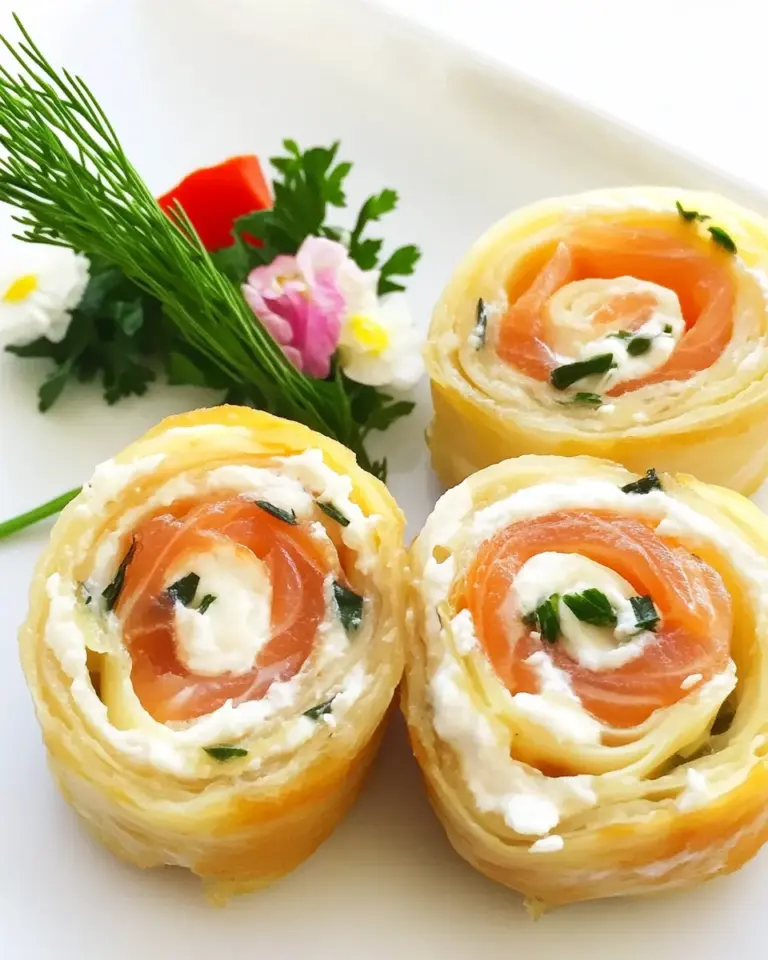 Easy Smoked Salmon Pinwheels photo