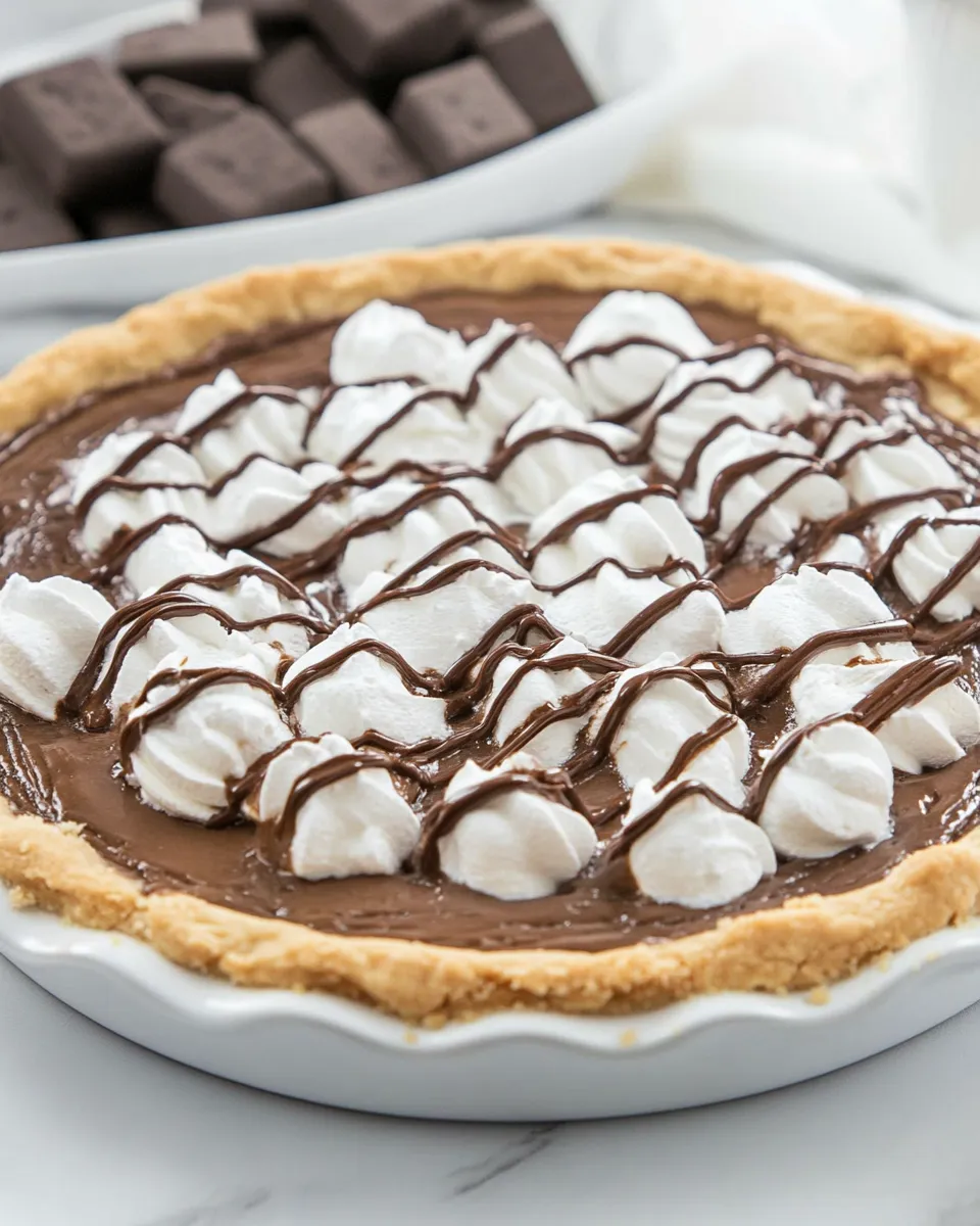 Delicious Smores Sugar Cookie Pie shot
