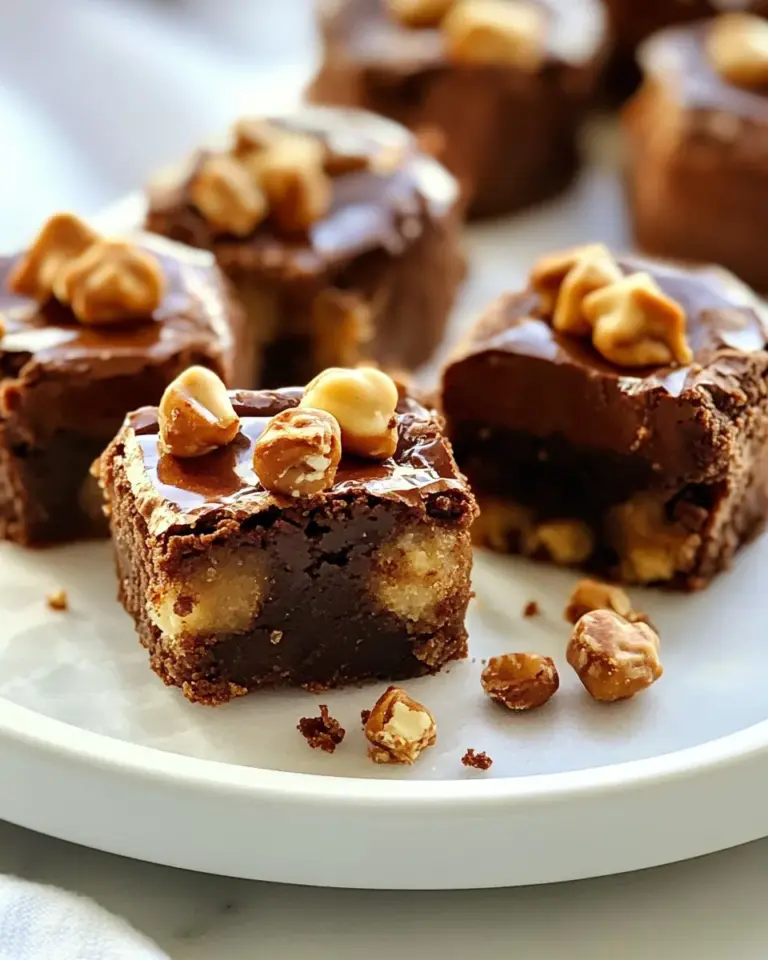 Easy Snickers Brownie Bites photo