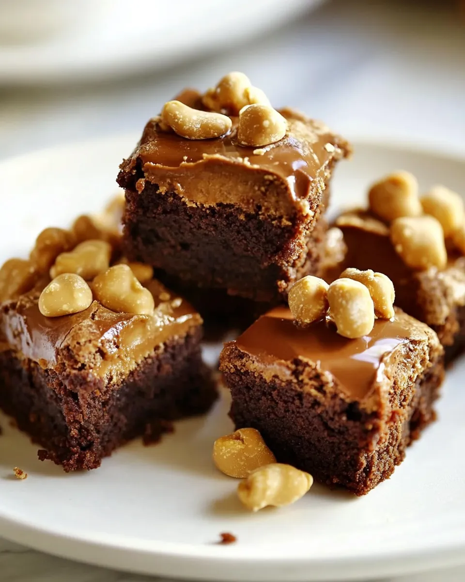 Delicious Snickers Brownie Bites image