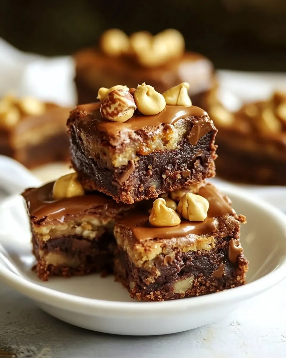 Classic Snickers Brownie Bites recipe photo
