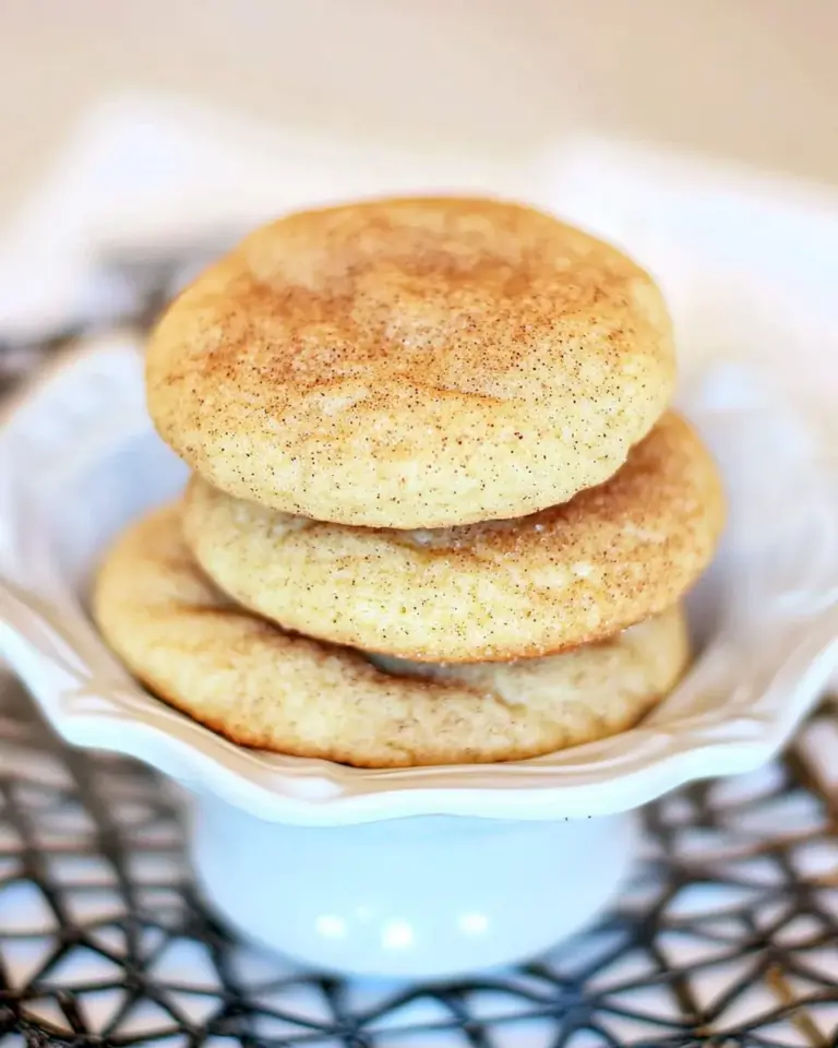 Homemade Soft And Chewy Snickerdoodles photo