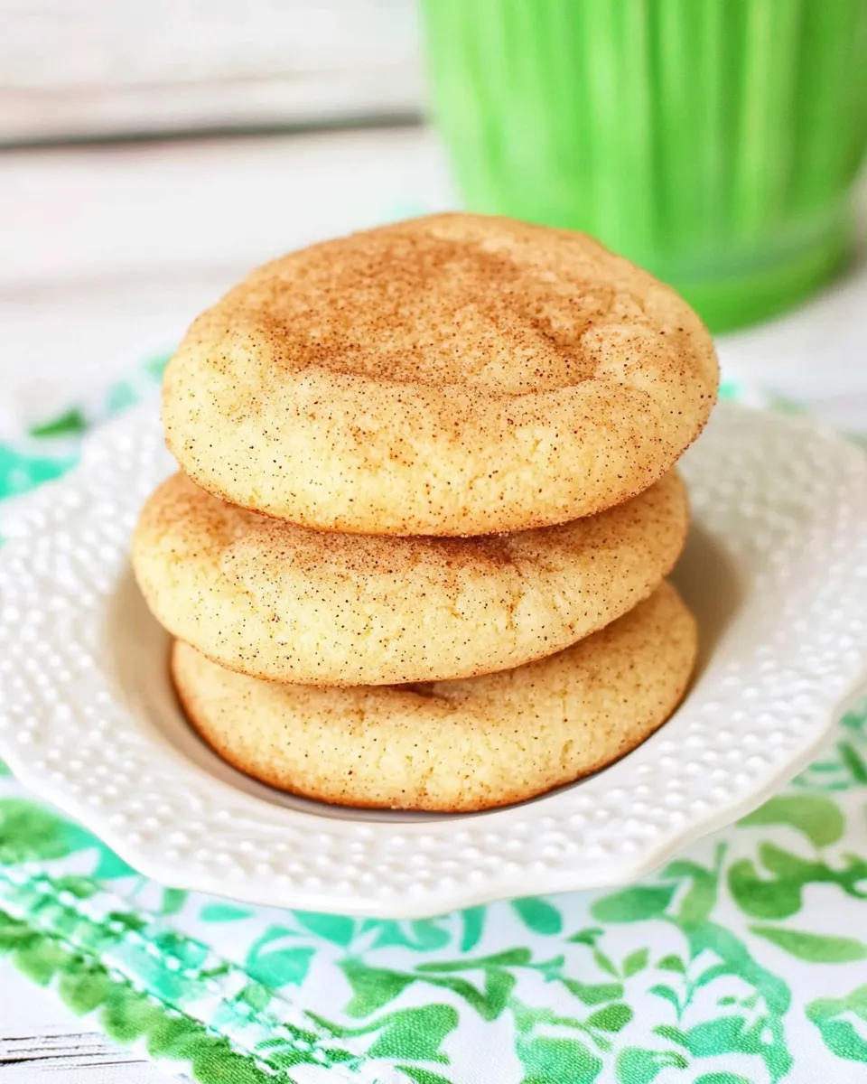 Delicious Soft And Chewy Snickerdoodles shot