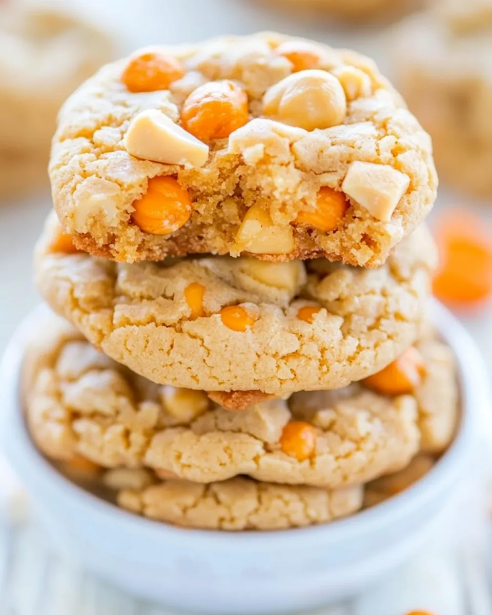 Homemade Soft and Chewy Honey Roasted Peanuts and Butterscotch Chip Cookies recipe photo