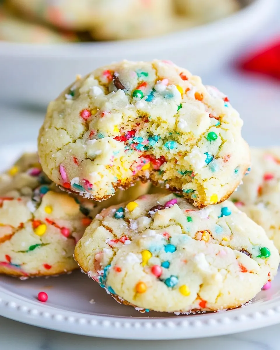 Delicious Softbatch FUNFETTI-Inspired Sugar Cookies image