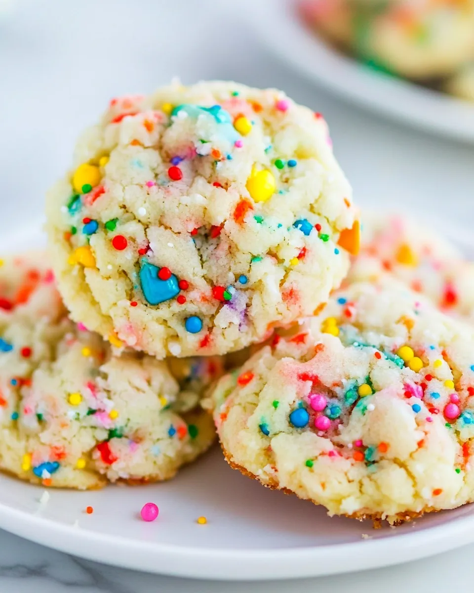 Sweet Softbatch FUNFETTI-Inspired Sugar Cookies shot