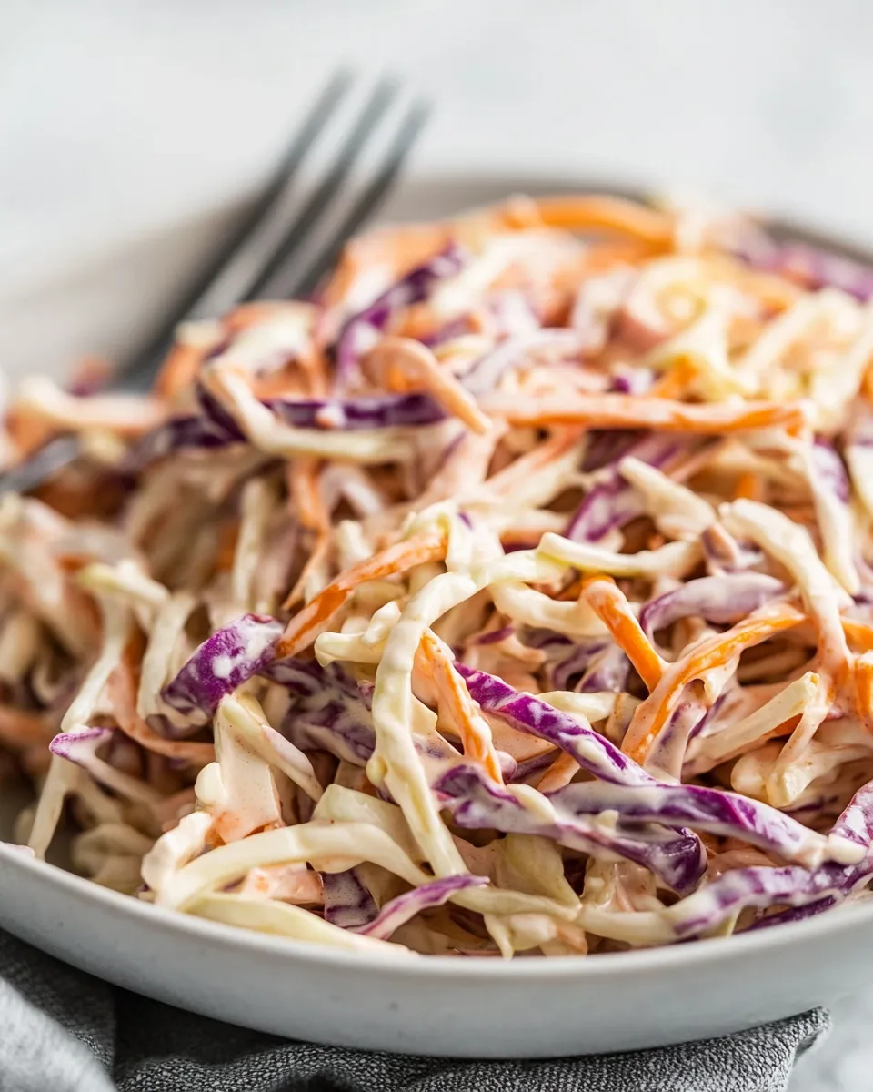 Easy Southern Coleslaw Recipe (with Best Homemade Dressing) shot