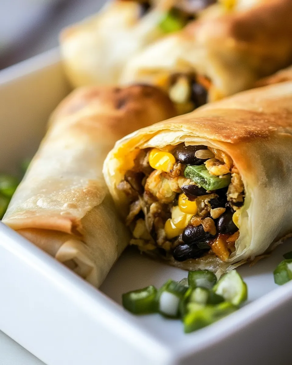 Homemade Southwest Egg RollS photo