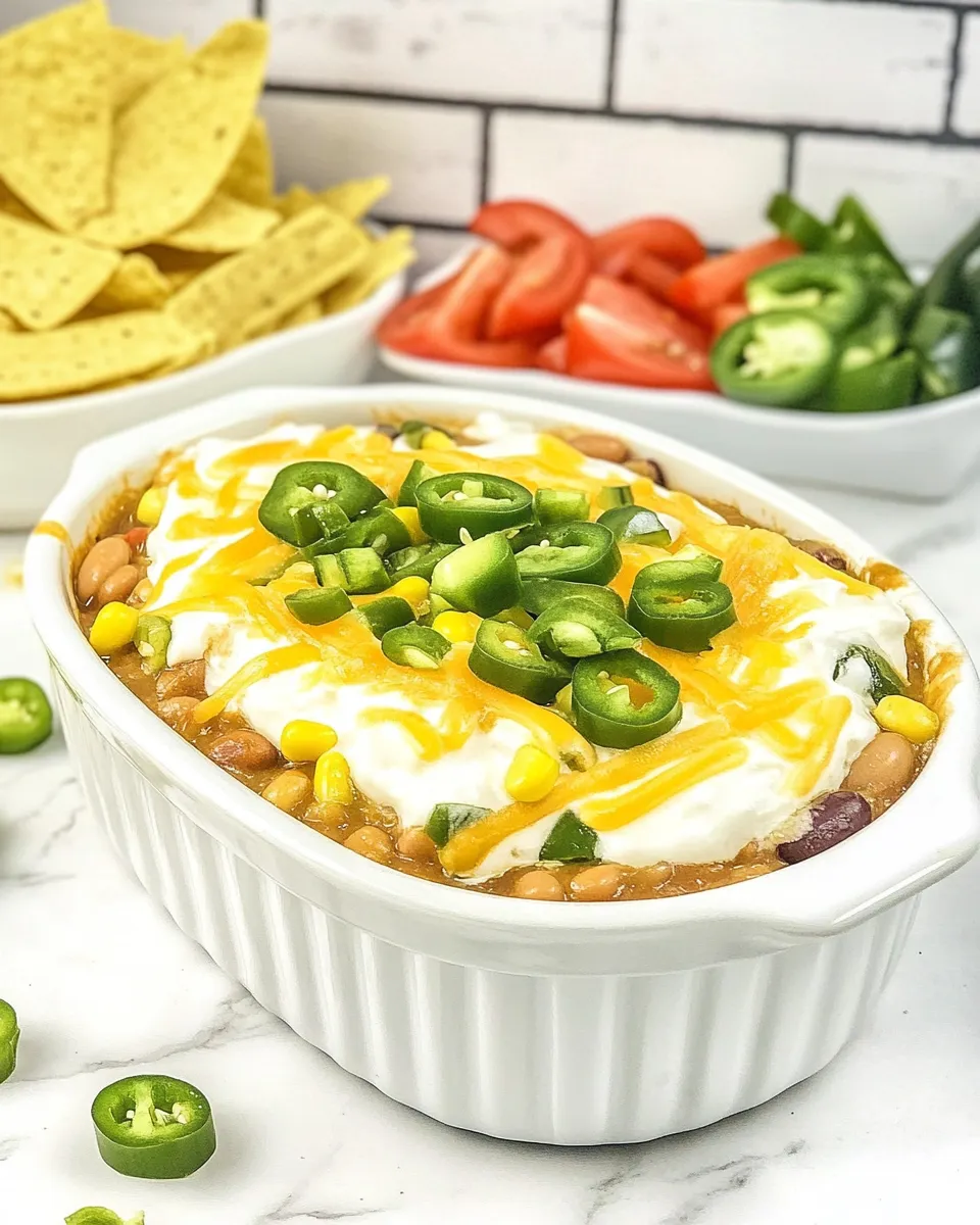 Classic Southwestern Bean Dip image