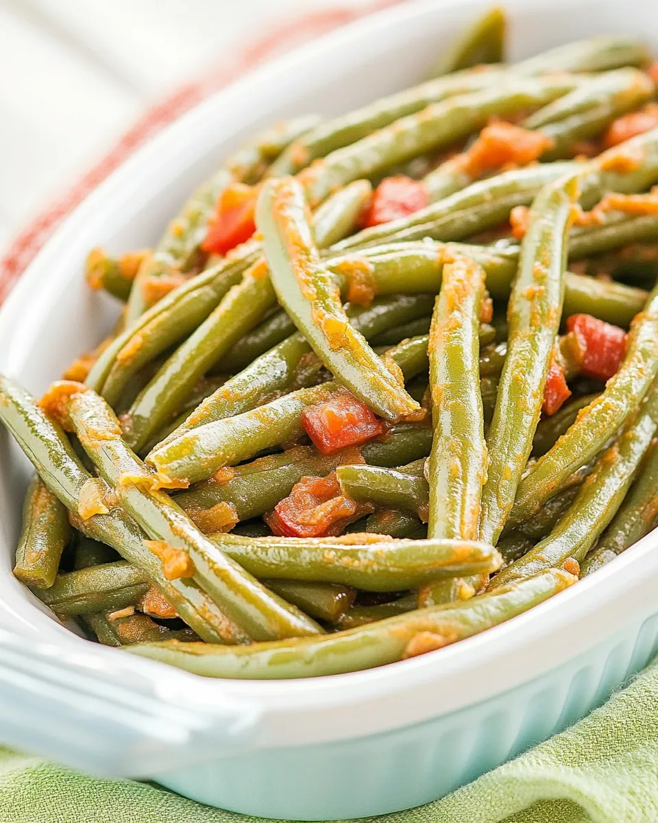 Homemade Southwestern Green Beans recipe photo