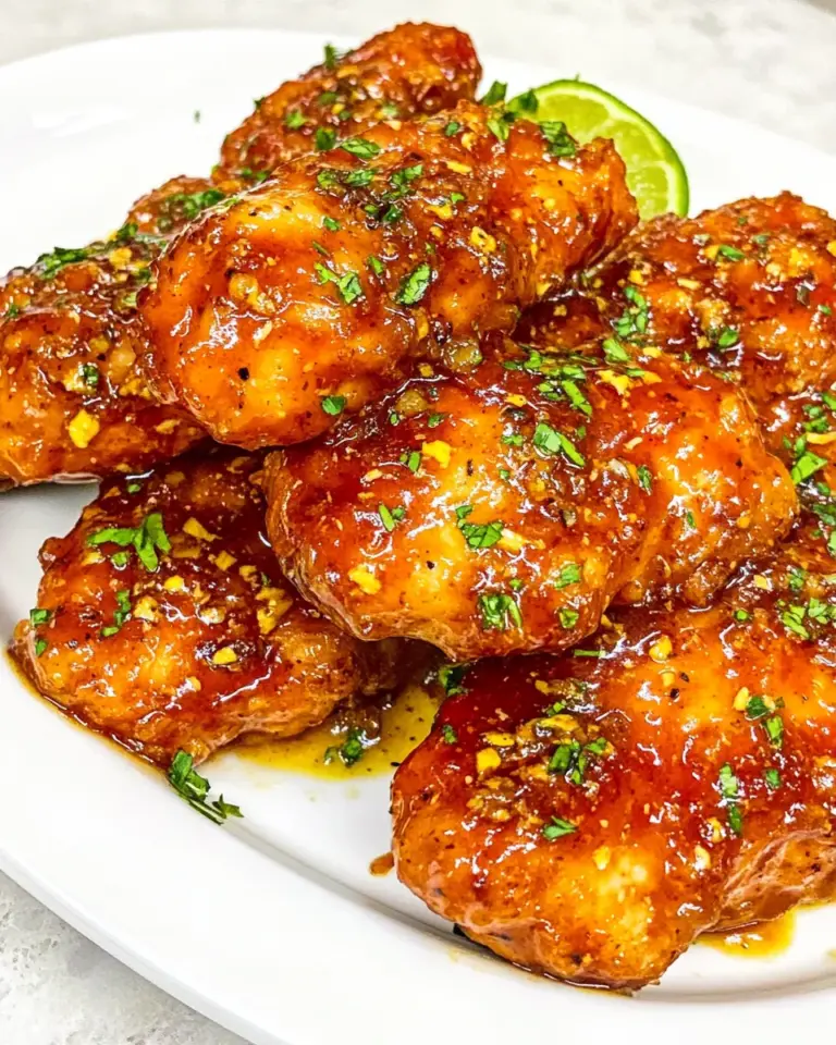 Homemade Spicy Honey Lime Chicken photo