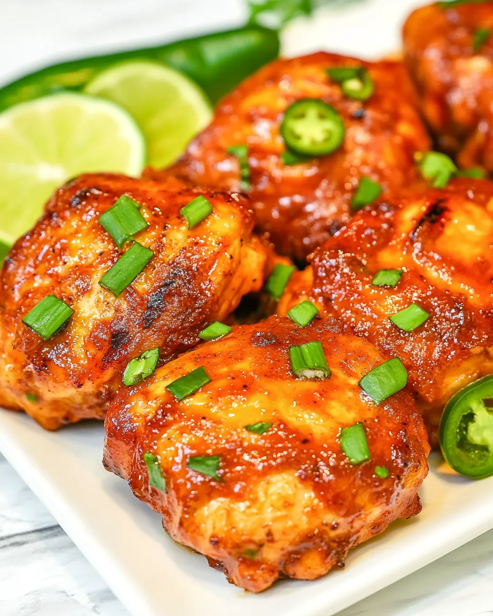 Easy Spicy Honey Lime Chicken recipe photo