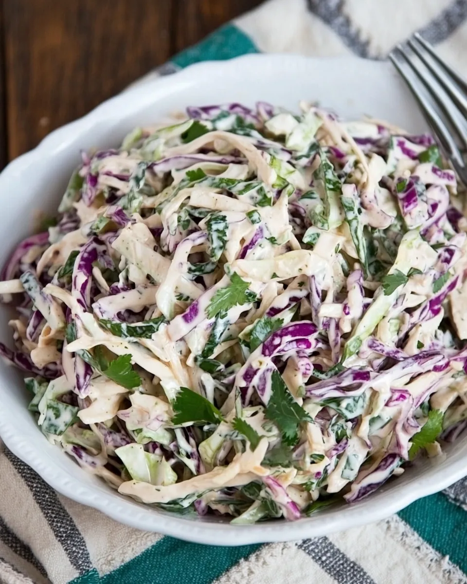 Easy Spicy Mexican Slaw with Lime and Cilantro recipe photo