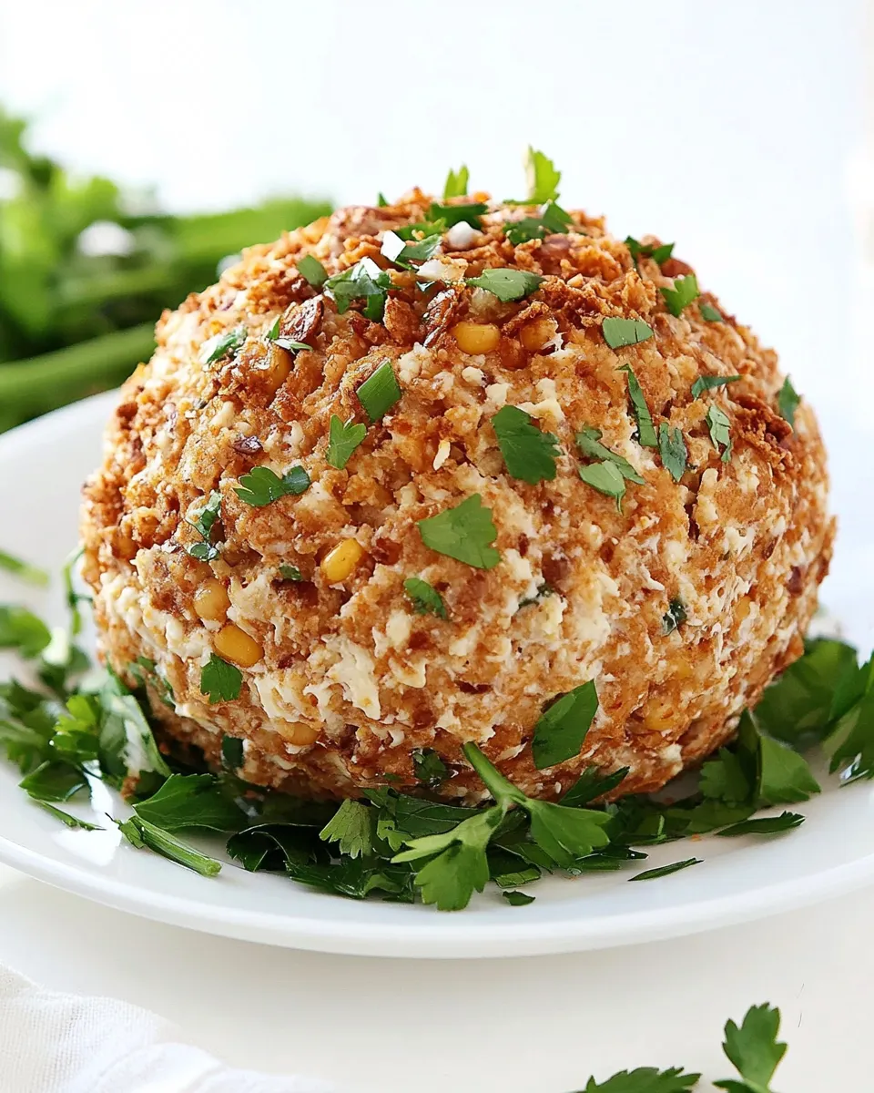 Homemade Spicy Taco Cheese Ball photo