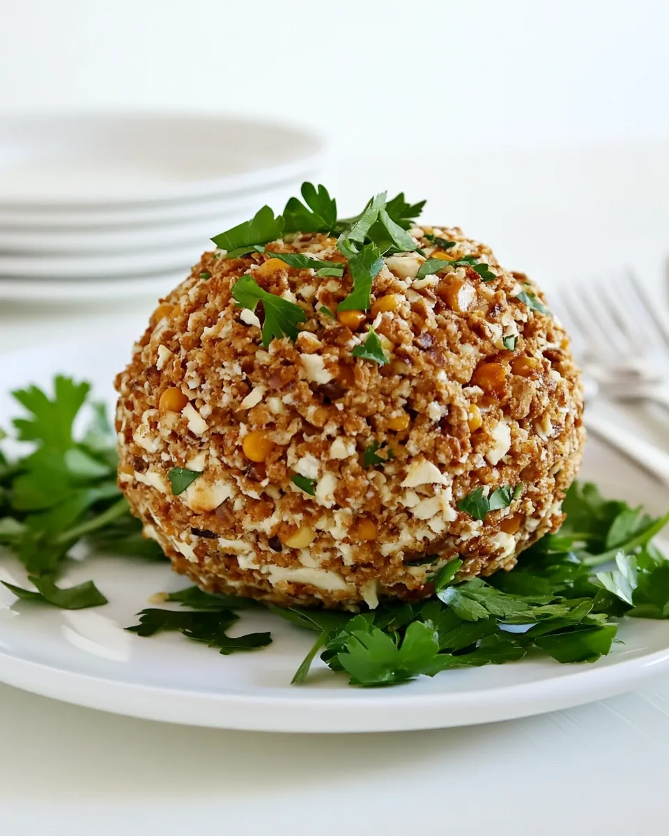 Easy Spicy Taco Cheese Ball recipe photo
