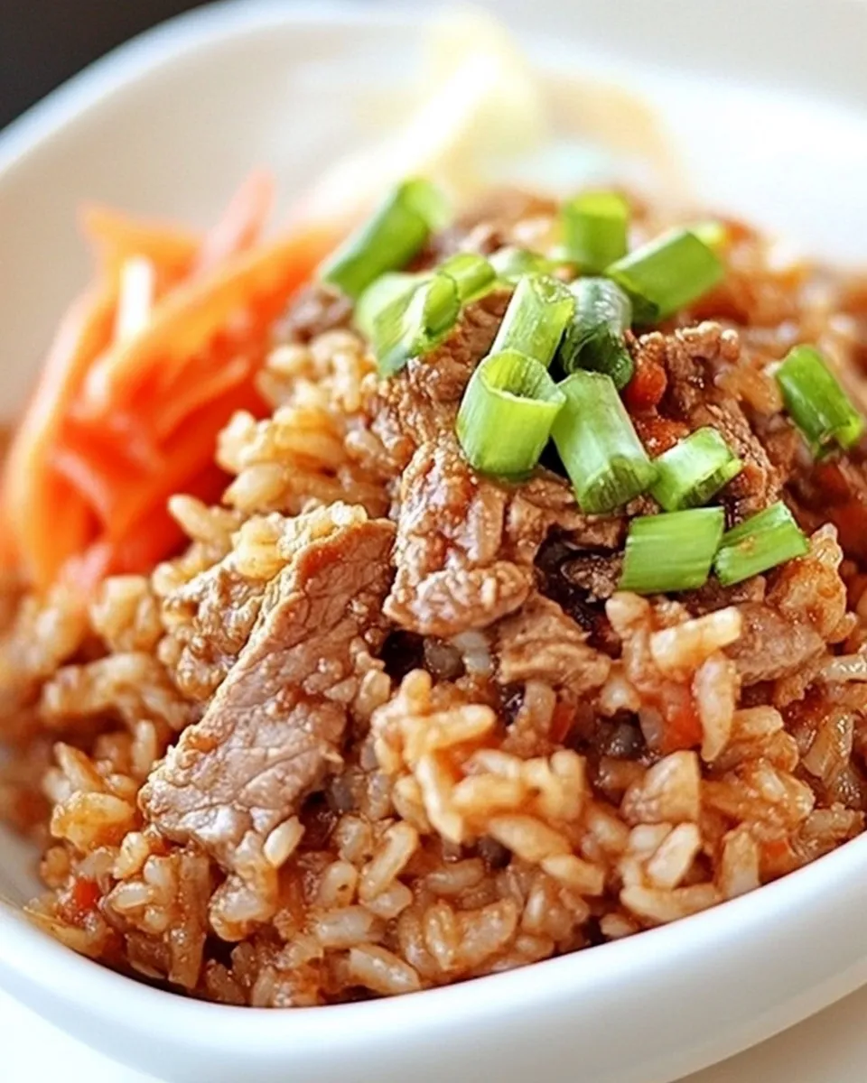 Delicious Spicy Thai Beef and Jasmine Rice image