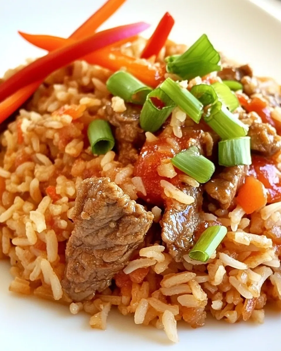 Easy Spicy Thai Beef and Jasmine Rice recipe photo