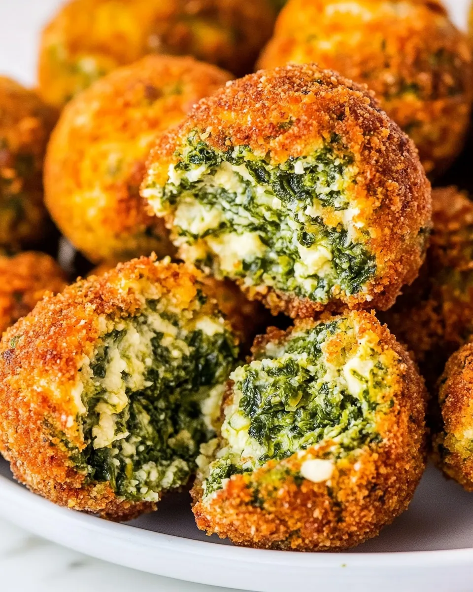 Homemade Spinach Cheese Balls photo