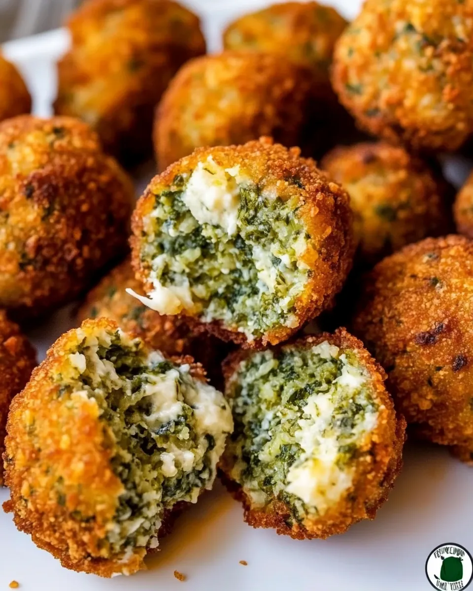 Classic Spinach Cheese Balls image