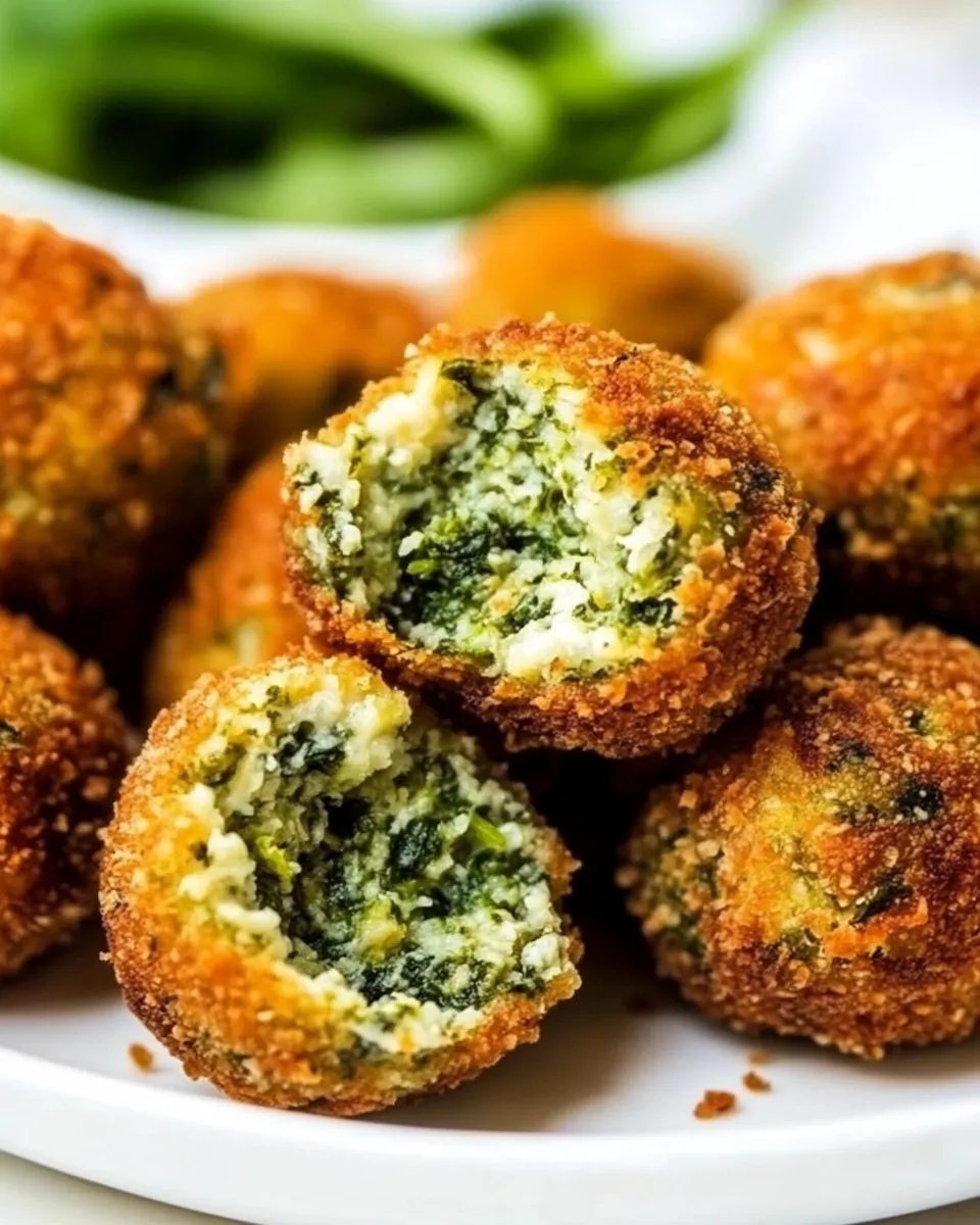 Easy Spinach Cheese Balls recipe photo