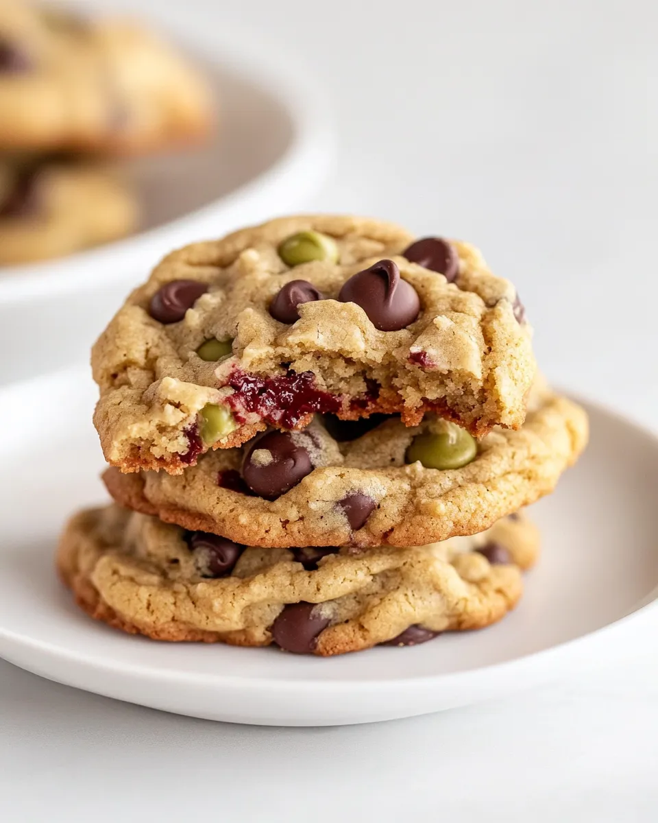 Easy Spumoni Chocolate Chip Cookies recipe photo