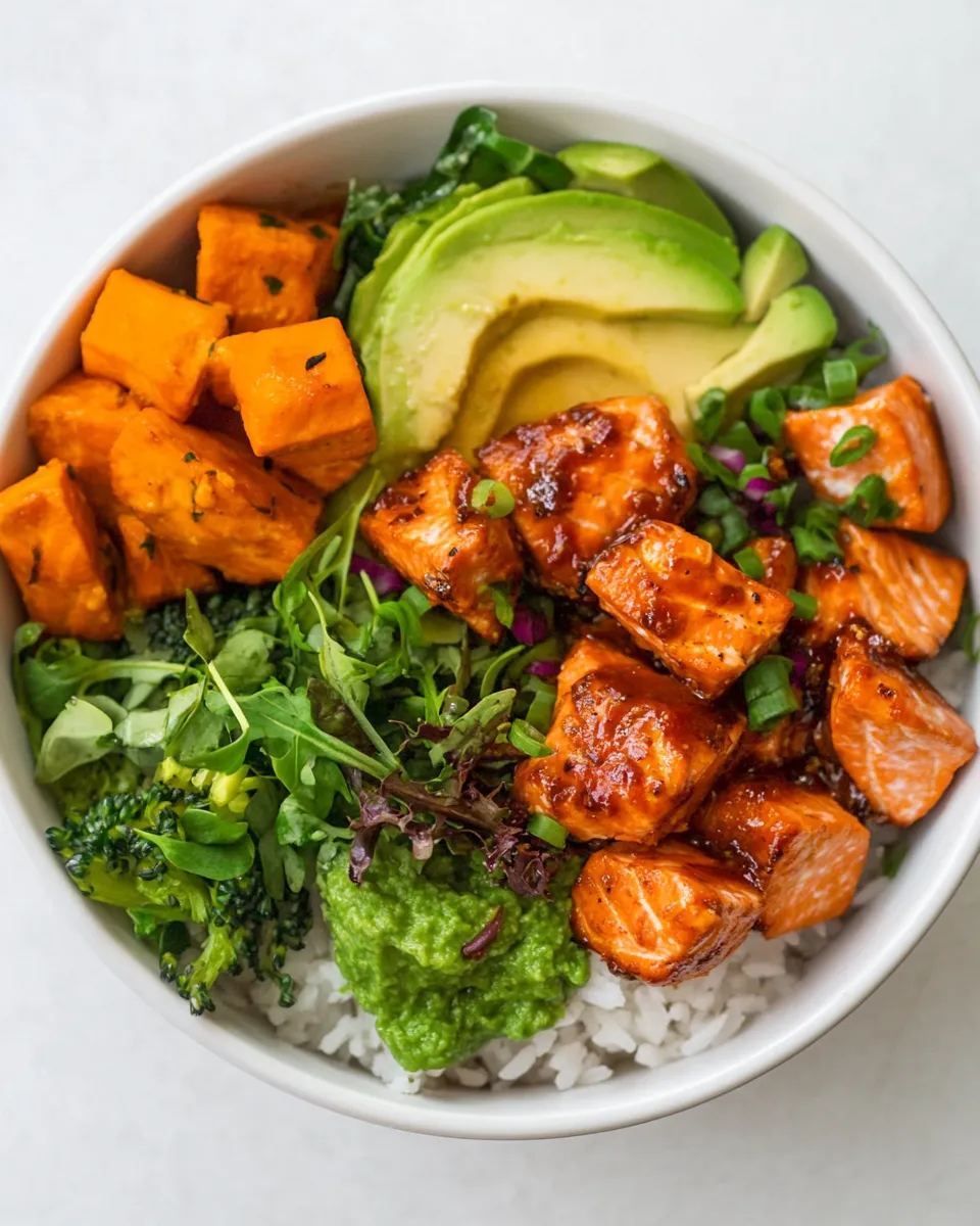 Classic Sriracha Salmon Power Bowl image