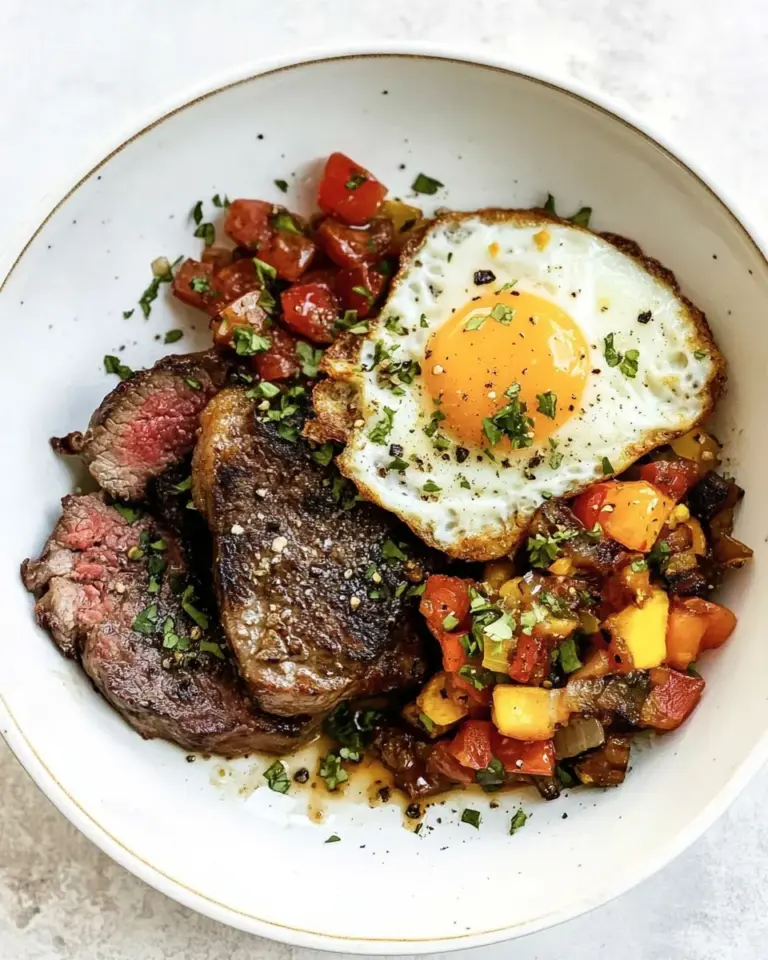 Homemade Steak and Eggs Recipe photo