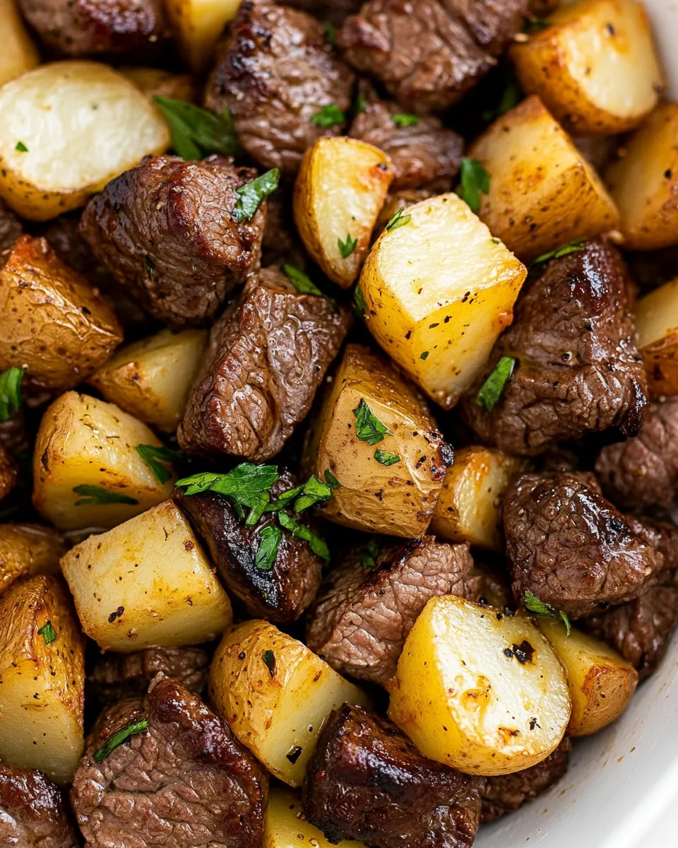 Easy Steak and Potatoes recipe photo