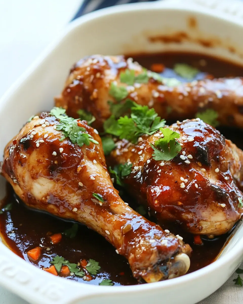 Classic Sticky Chicken Drumsticks image