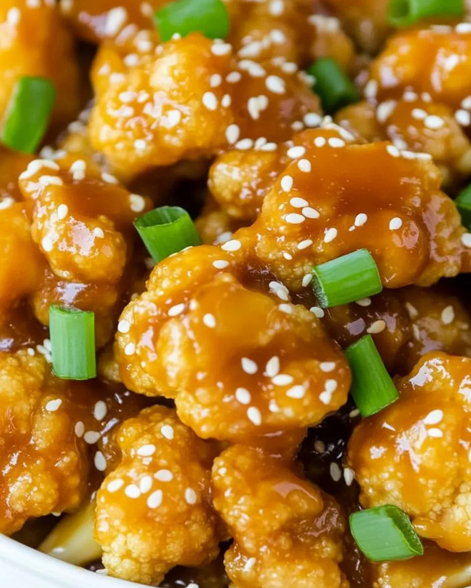 Easy Sticky Sesame Cauliflower recipe photo