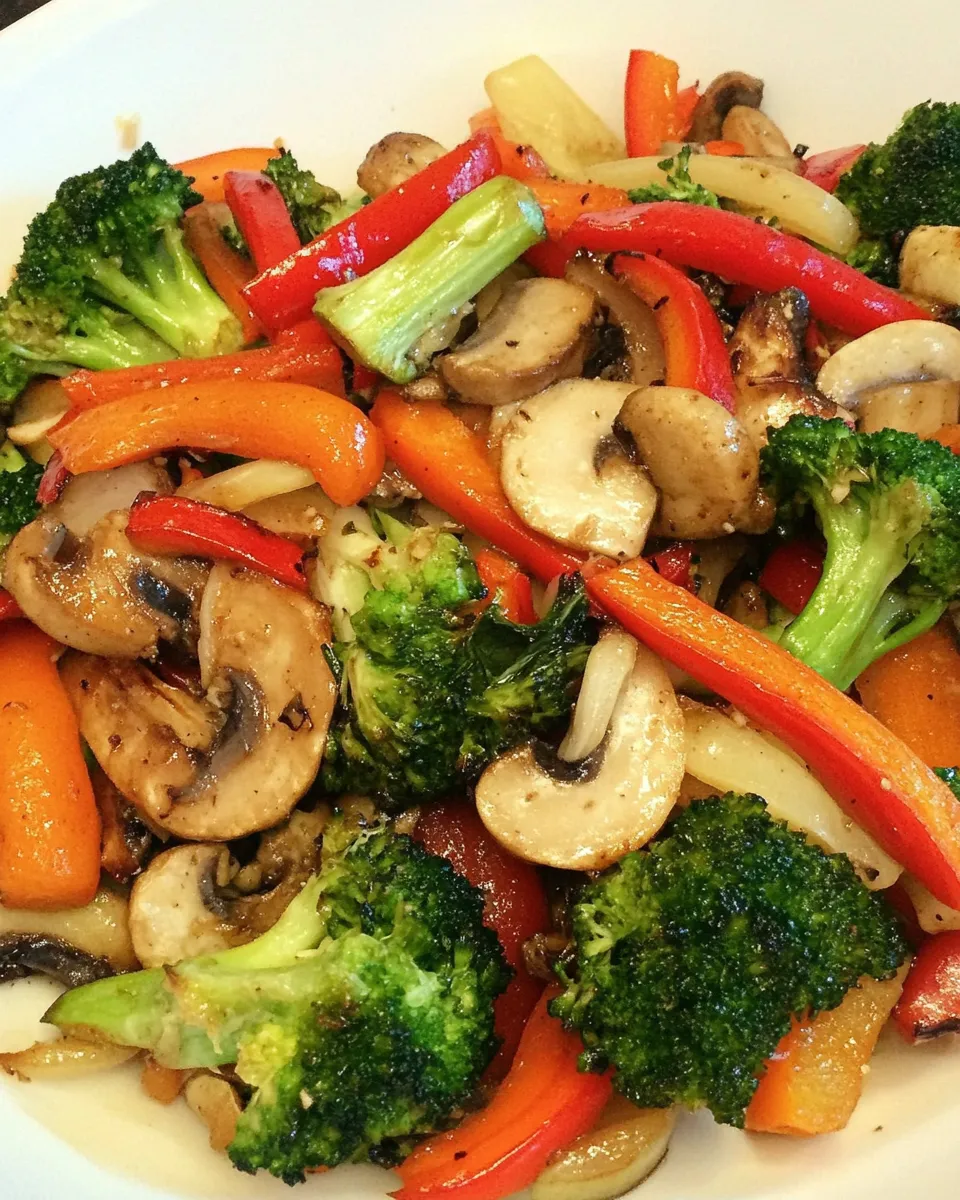 Easy Stir Fry Vegetables recipe photo