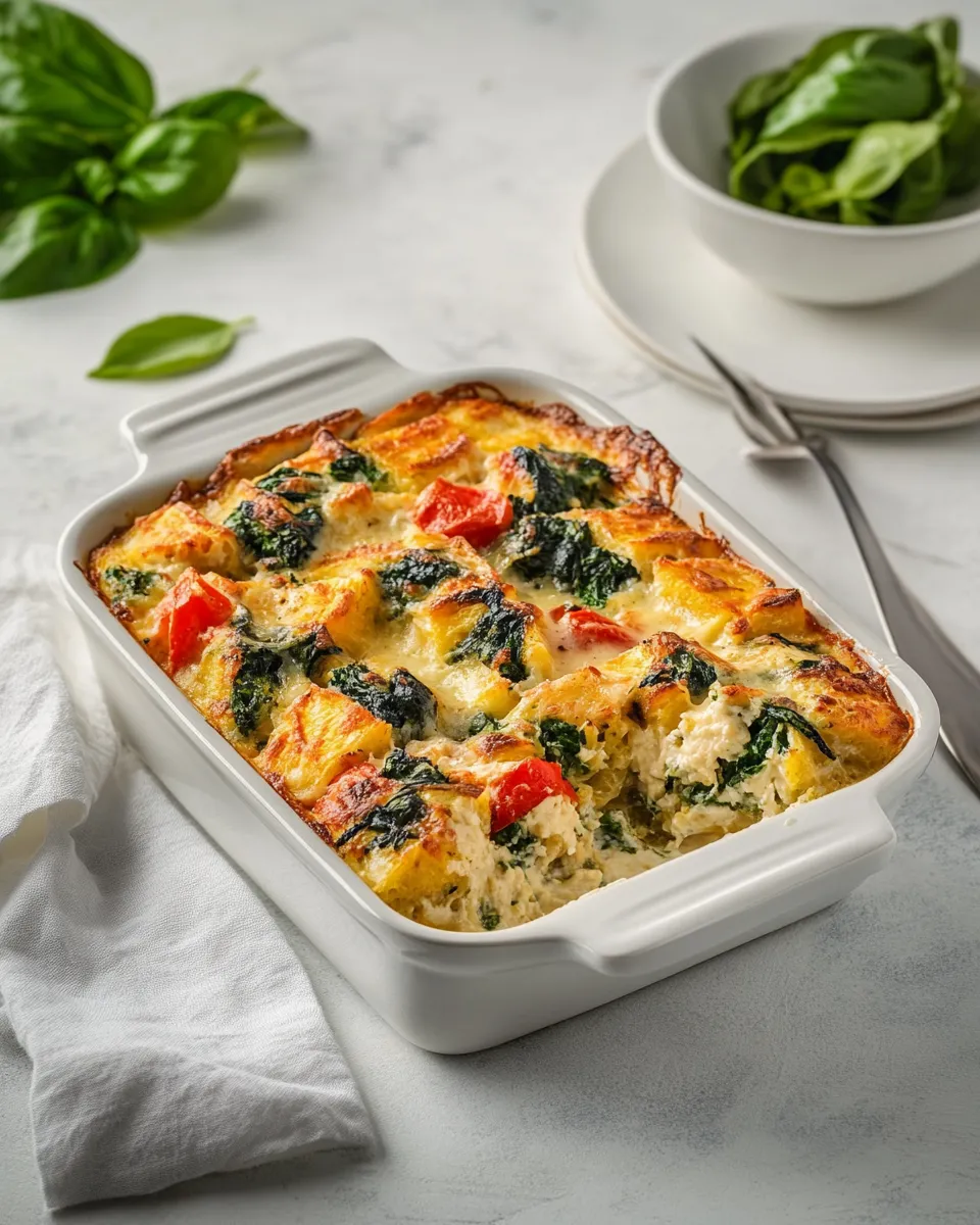 Easy Strata Recipe shot
