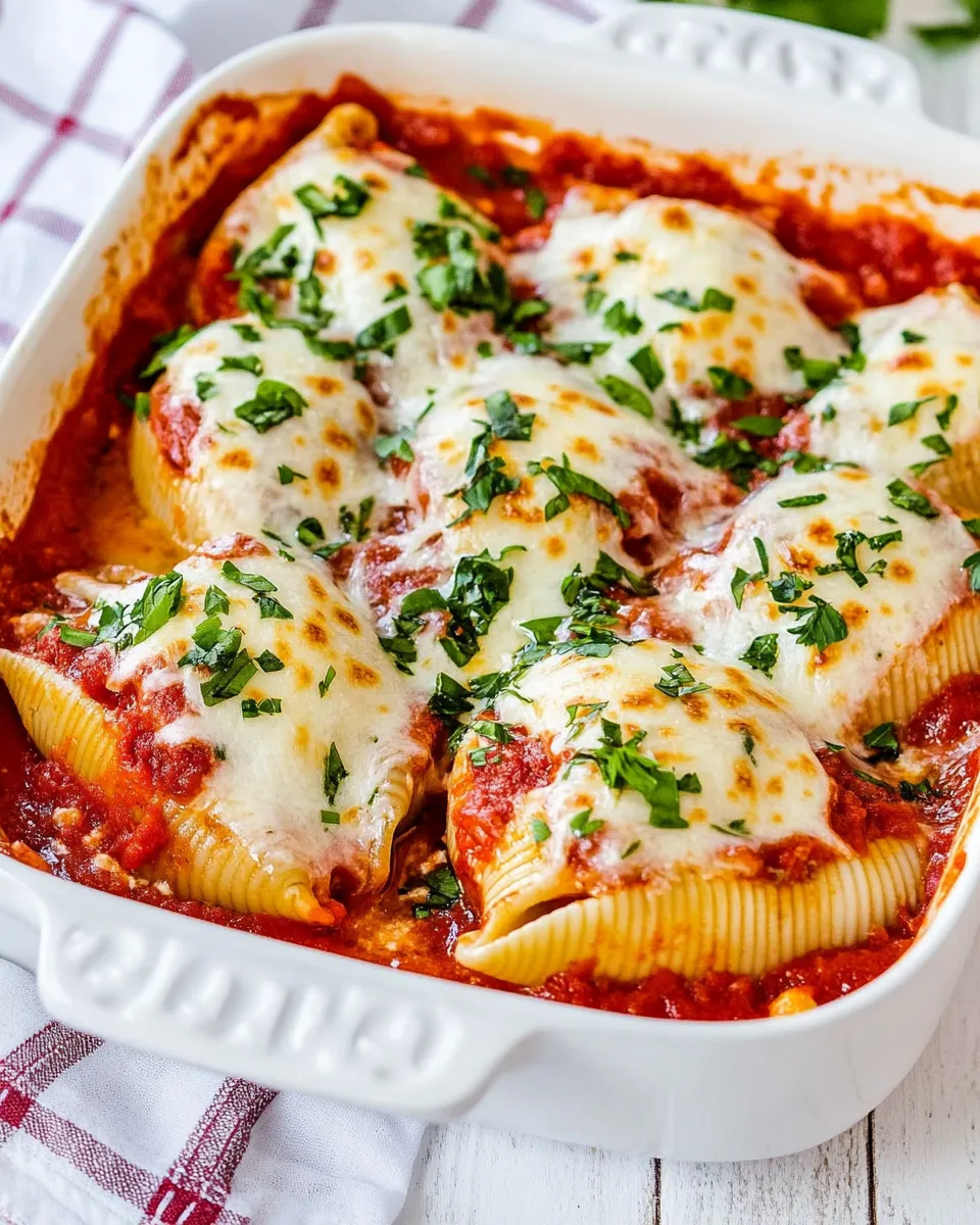 Homemade Stuffed Shells Recipe photo