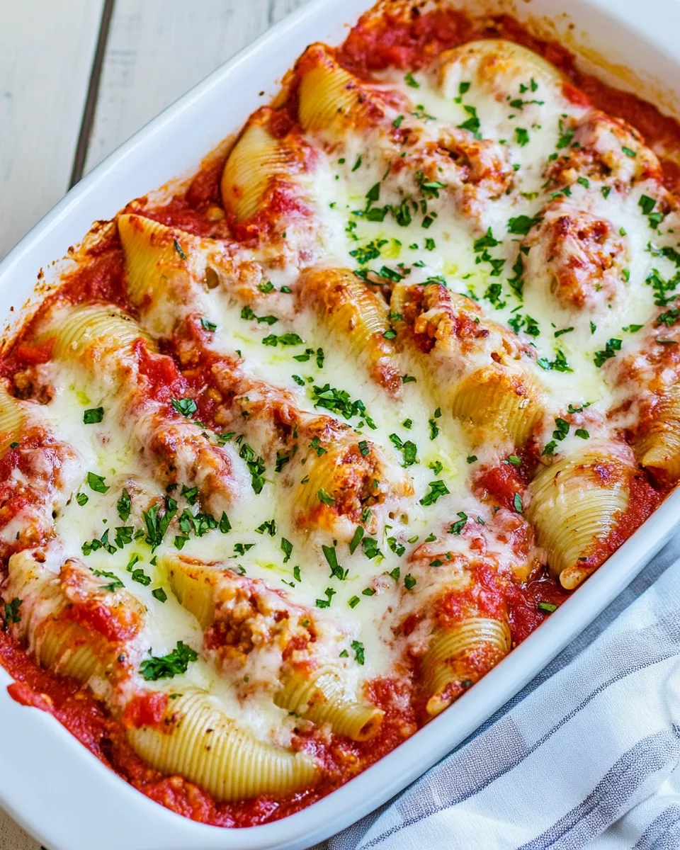 Delicious Stuffed Shells Recipe dish photo