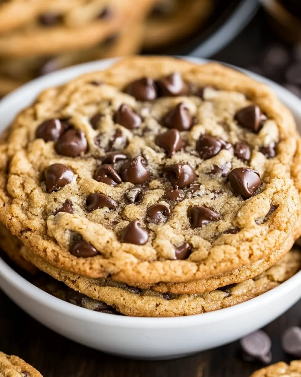 Easy Subway Style Chocolate Chip Cookies recipe photo