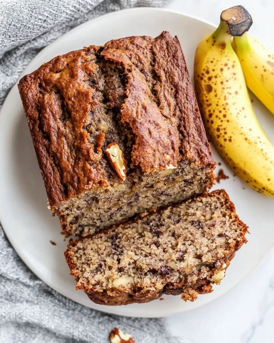 Easy Sugar-Free Banana Bread recipe photo