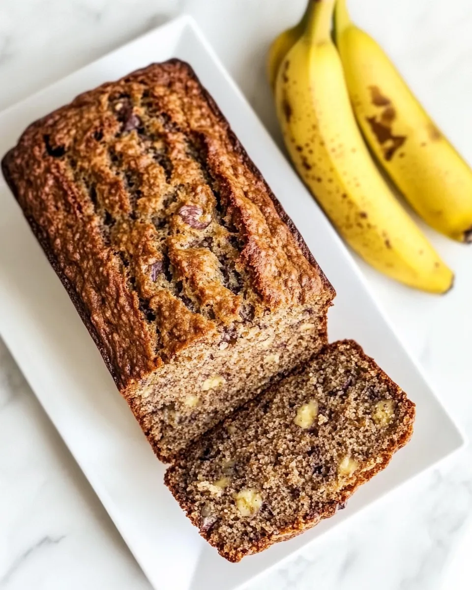 Delicious Sugar-Free Banana Bread shot