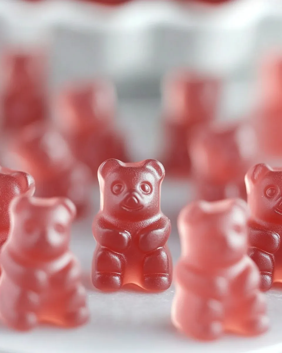 Delicious Sugar-Free Gummy Bears shot