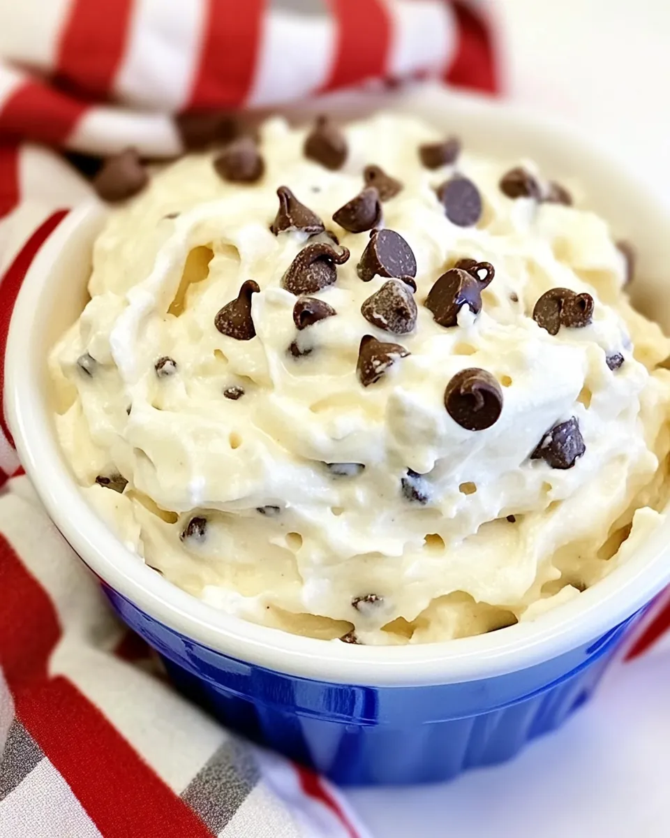 Delicious Sugar Free Chocolate Chip Dip With Cream Cheese shot