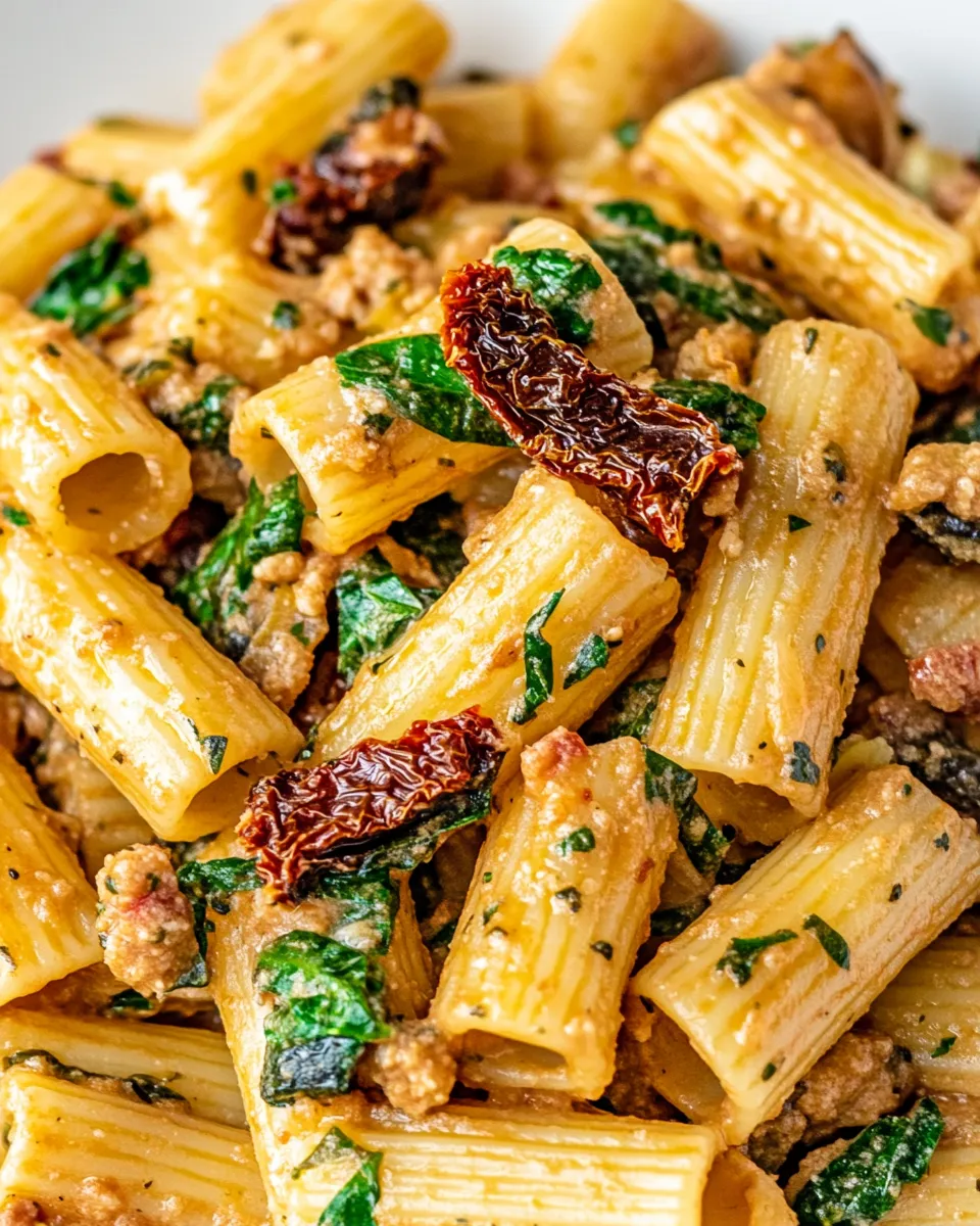 Classic Sun-Dried Tomato Pasta dish photo