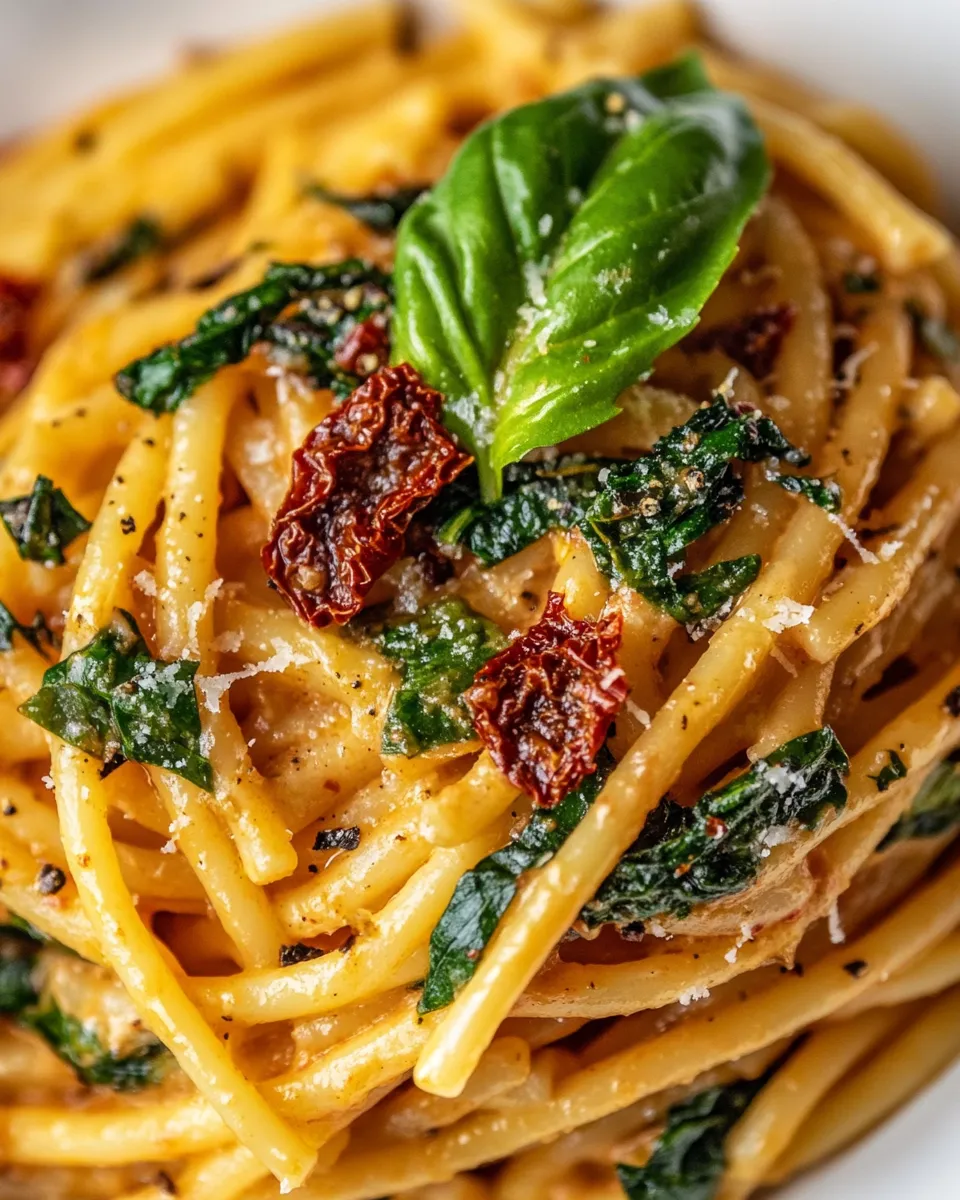 Easy Sun-Dried Tomato Pasta image