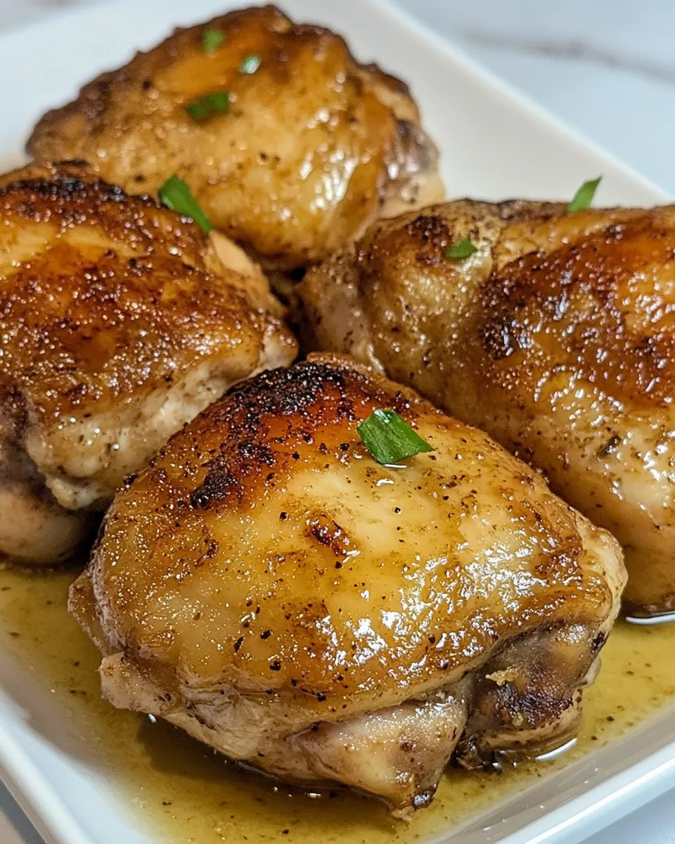 Delicious Super Crispy Sous Vide Boneless Chicken Thighs shot