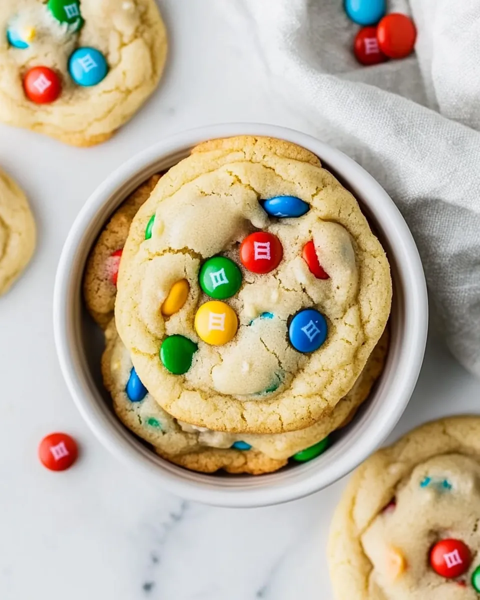 Classic Super Soft and Chewy M&M Cookies image